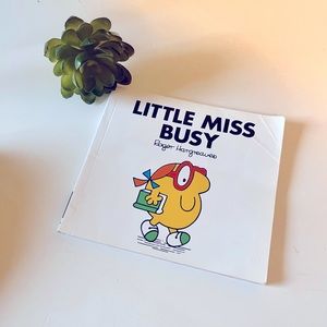 🦋 FREE W PURCHASE🦋 Little Miss Busy, Small Book